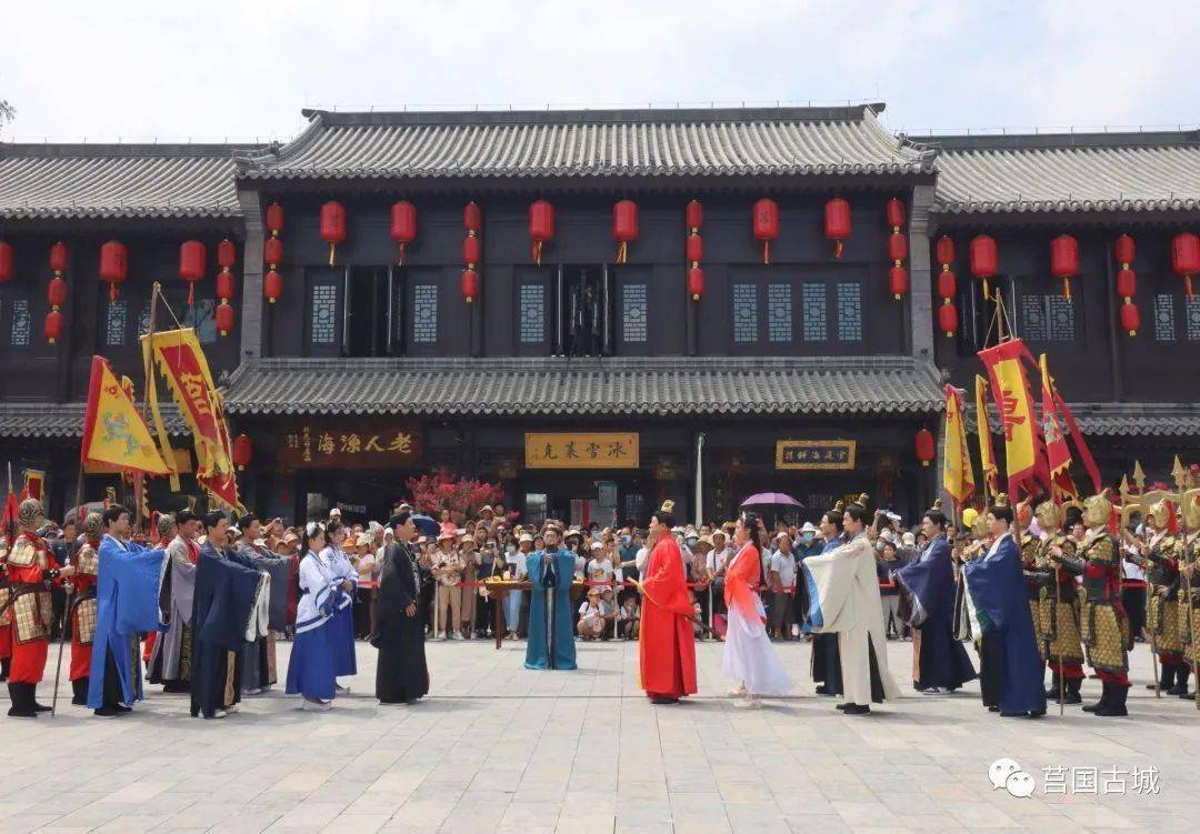 莒国古城有多热?2天20万人游!