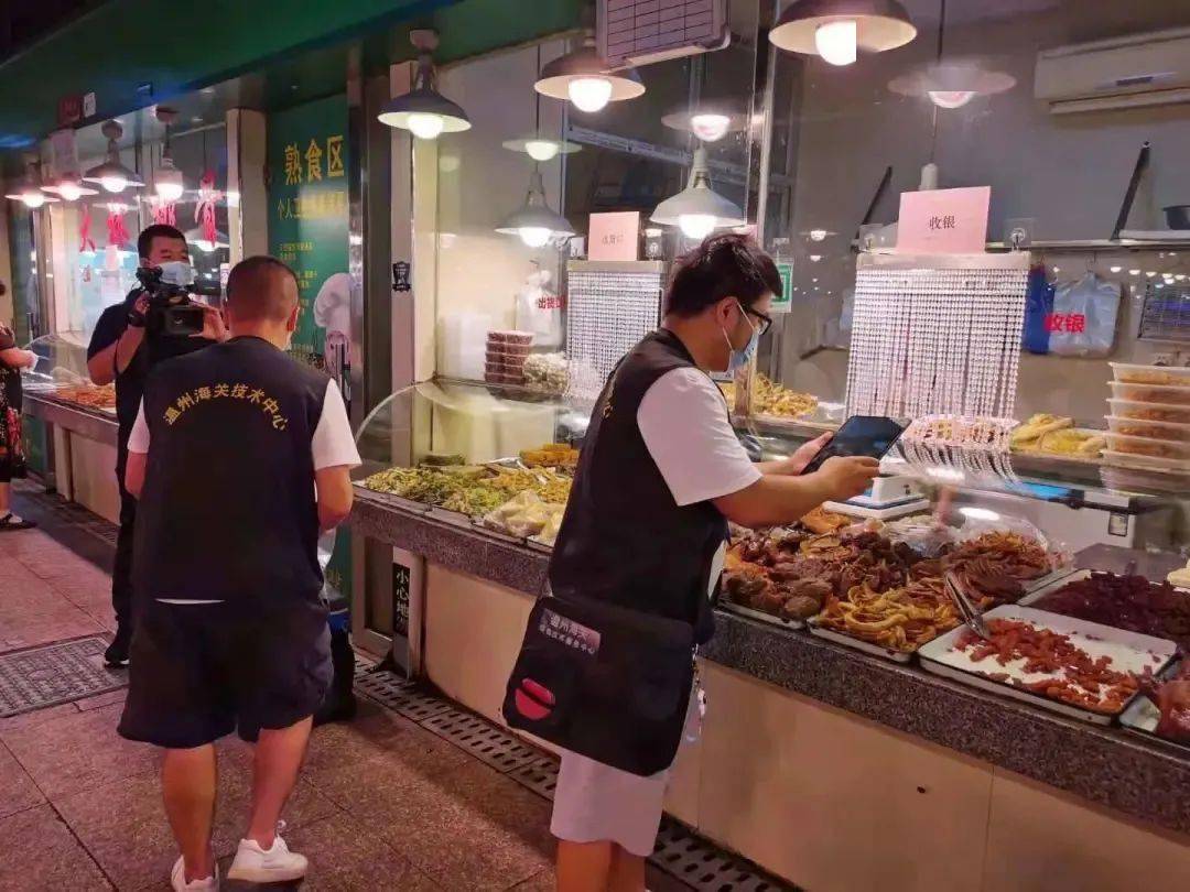 突查农贸市场熟食,结果是