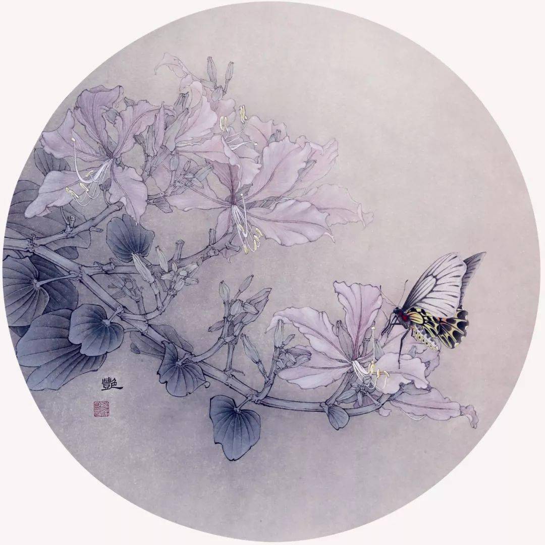 李晓明师生工笔画作品集看了不下5遍依旧精彩