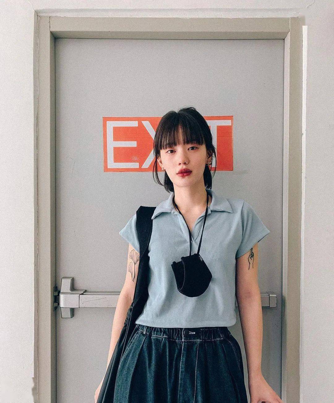 头巾|60套夏天穿衣参考!一键copy,也太适合懒人了吧!