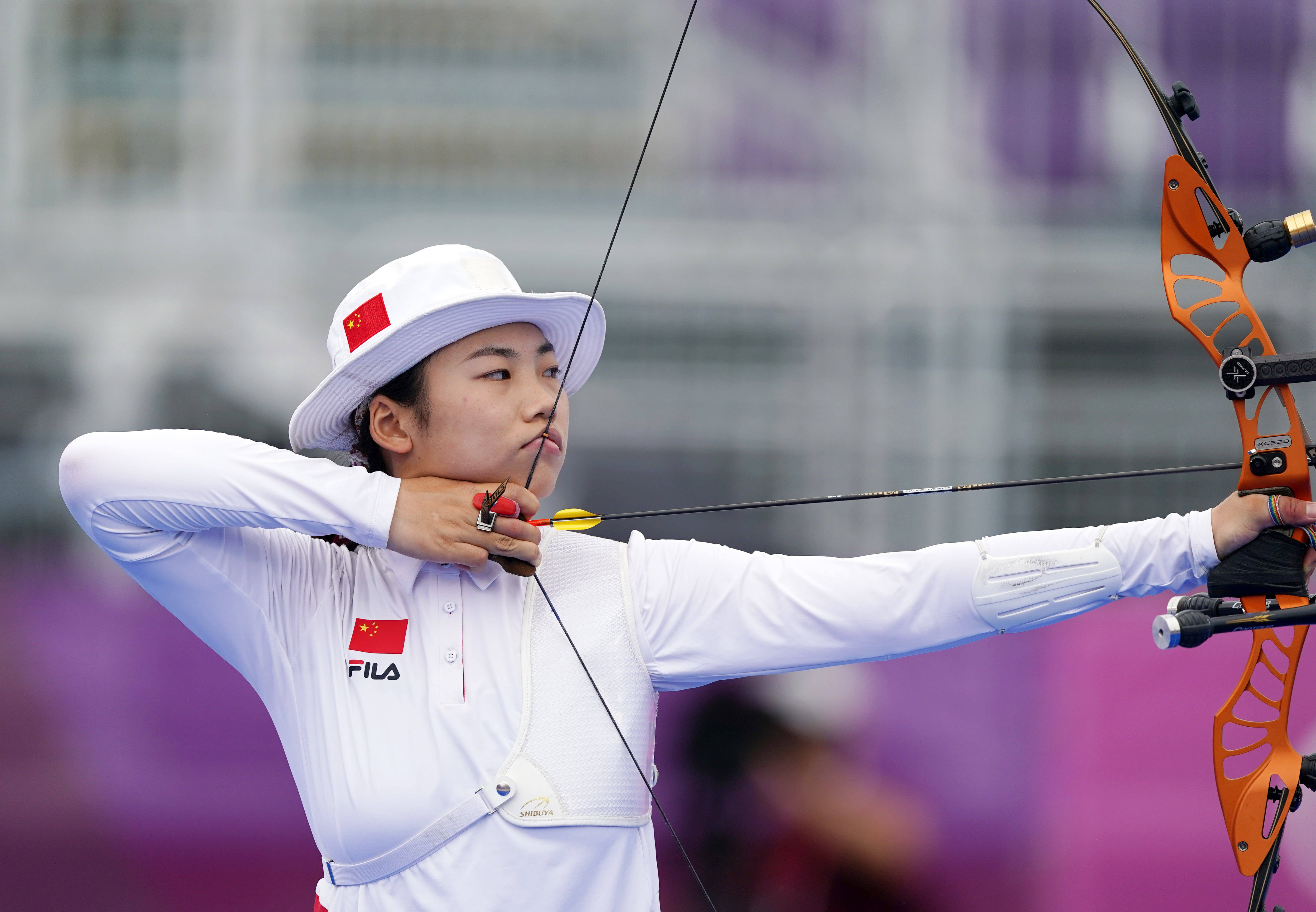 射箭——女子个人淘汰赛:杨晓蕾遭淘汰