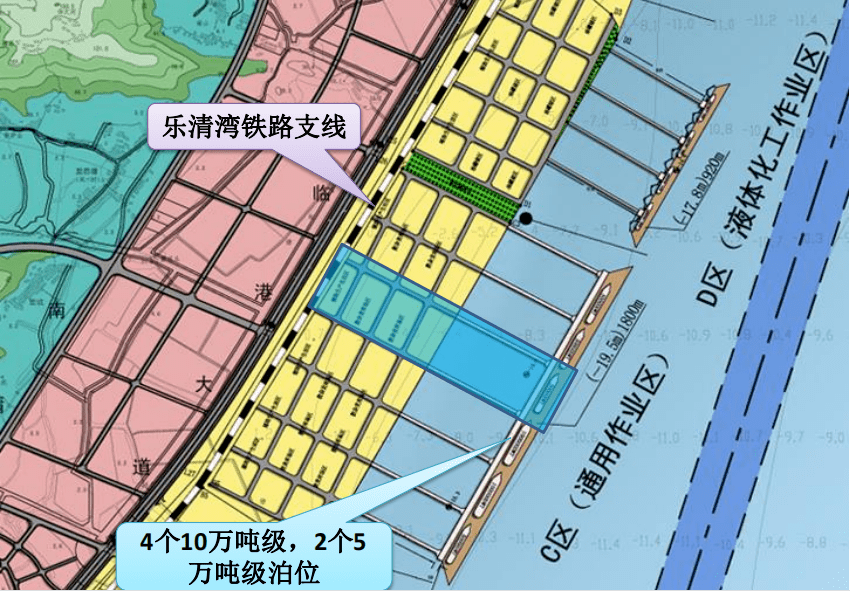 乐清湾港区最新规划图图片