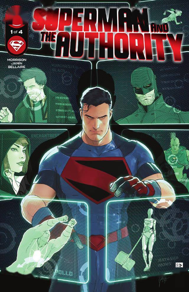 DC漫画公开《超人与权力战队》第一期正式封面