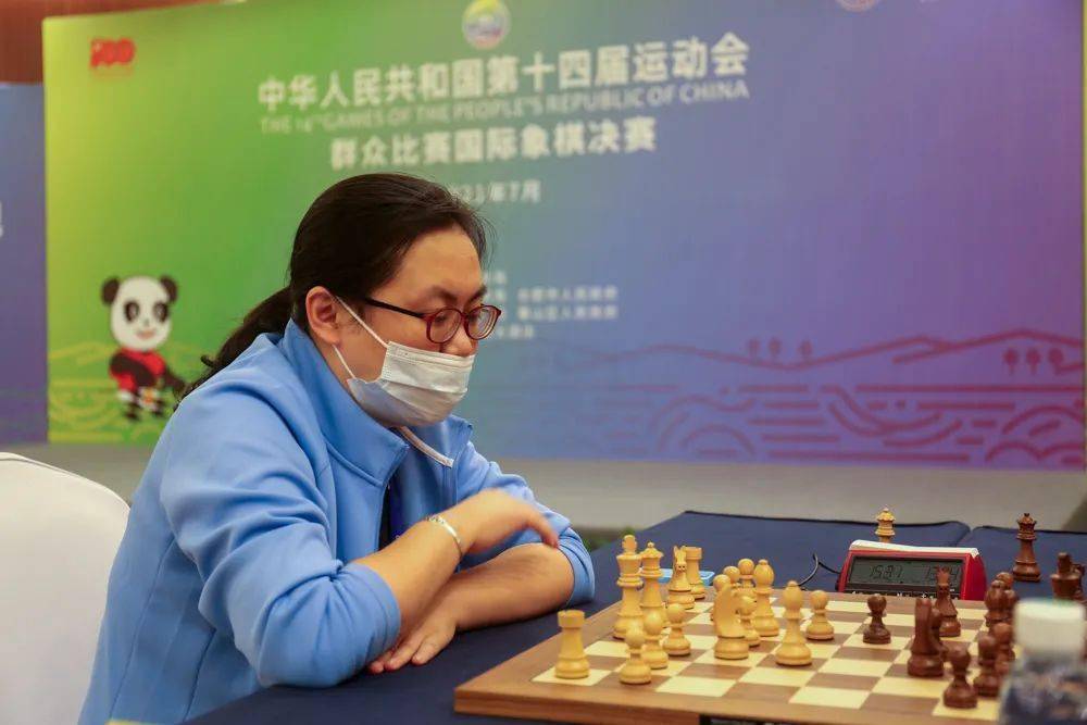 图集|全运会国际象棋赛场棋手风采-03