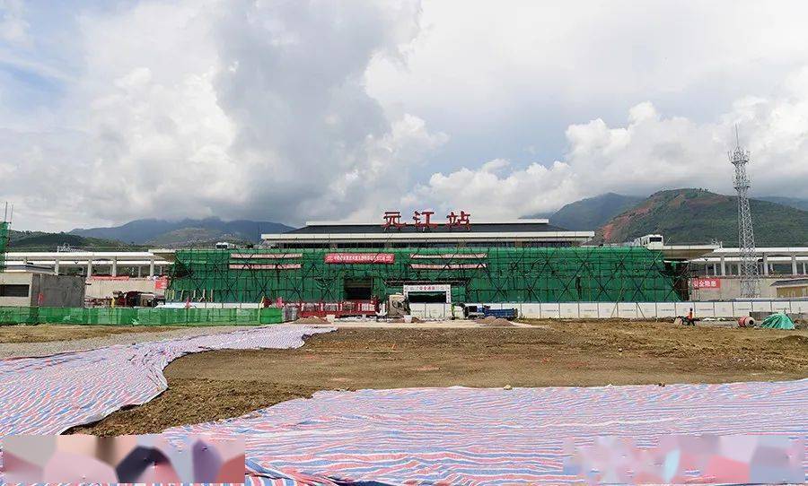 老昆玉铁路玉溪段将变翡翠项链城市客厅