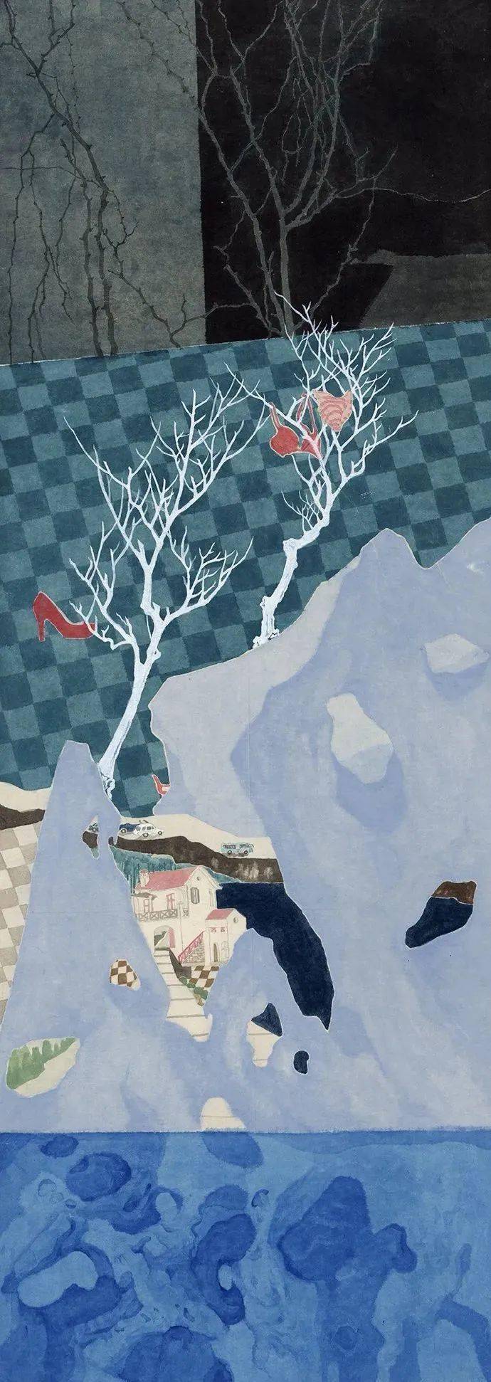 【国画天地】寂寞之道,思与行并进——杨潇的山水画_作品