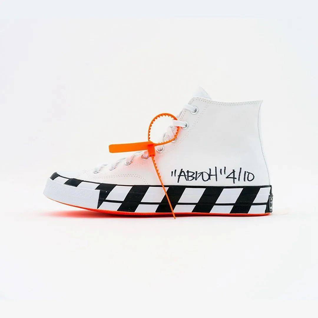 Nike|全球限量 10 双！Virgil 亲签 + 手绘！这双 OW 联名有点帅！