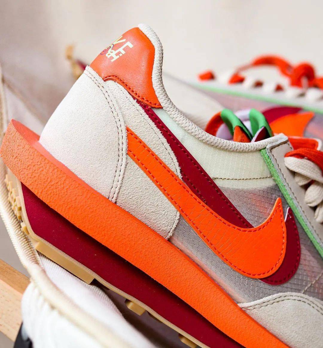 实物|预定今年狠鞋之一!sacai x CLOT x Nike 实物曝光!