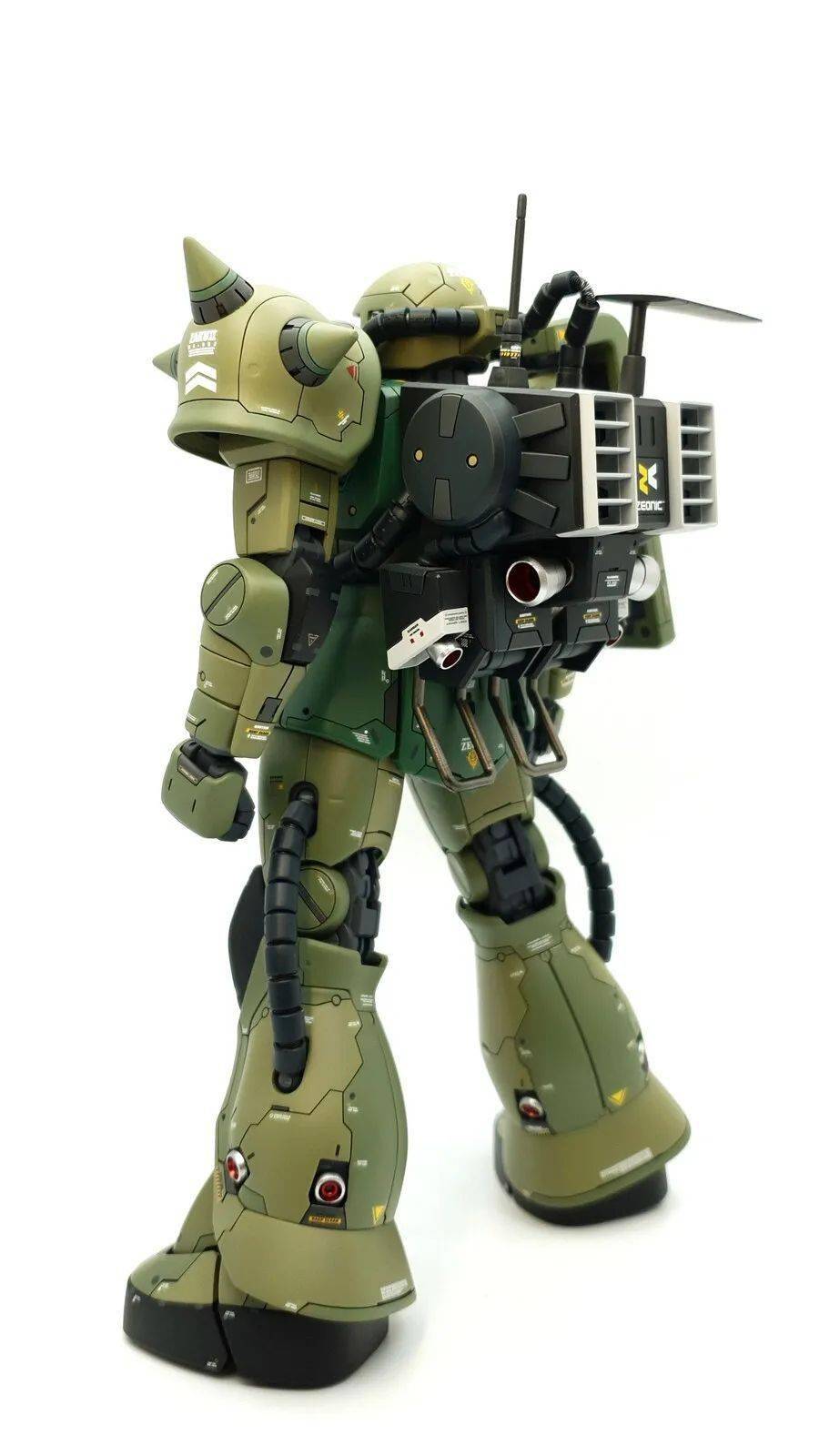 mg布雷型扎古2细化改造涂装