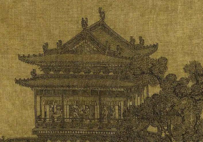 滕王阁古画赏析夏永61滕王阁图