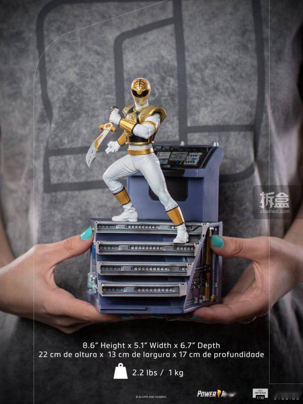 重量|Iron Studios：1/10 美版《Power Rangers/恐龙战队》系列雕像【共8款】