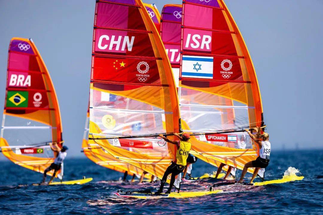东京奥运会中国女子帆板夺金!男子帆板摘铜创历史!
