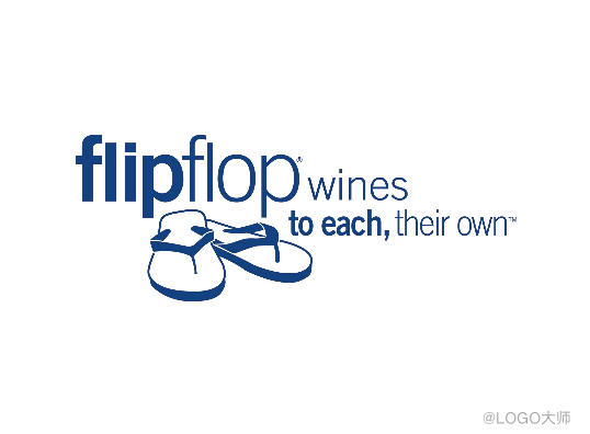 拖鞋元素logo设计欣赏