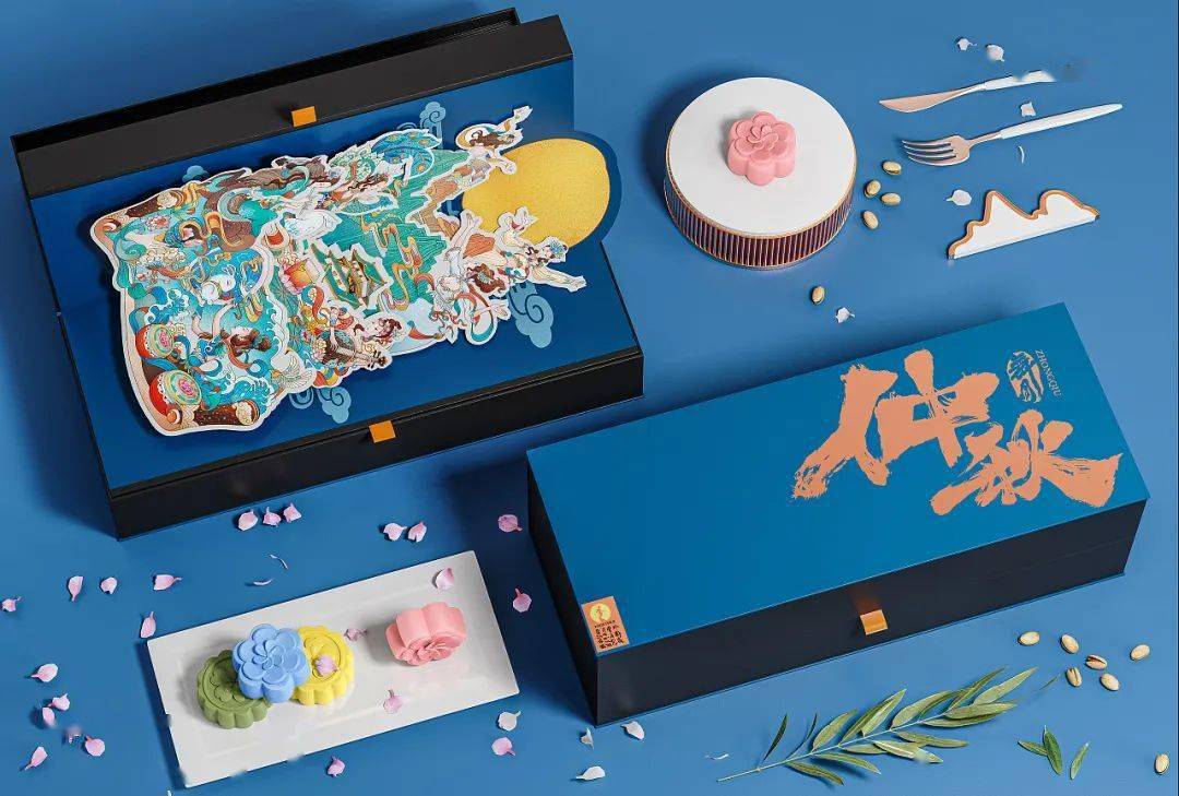 这些国风插画礼盒的包装设计太精彩了