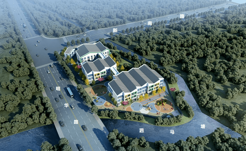 新城|新学年，松江将建成启用9所学校，包括南部新城首所公办幼儿园