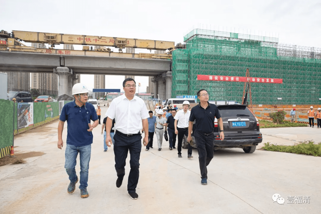叶仁佑现场推进重点项目建设去了这些地方