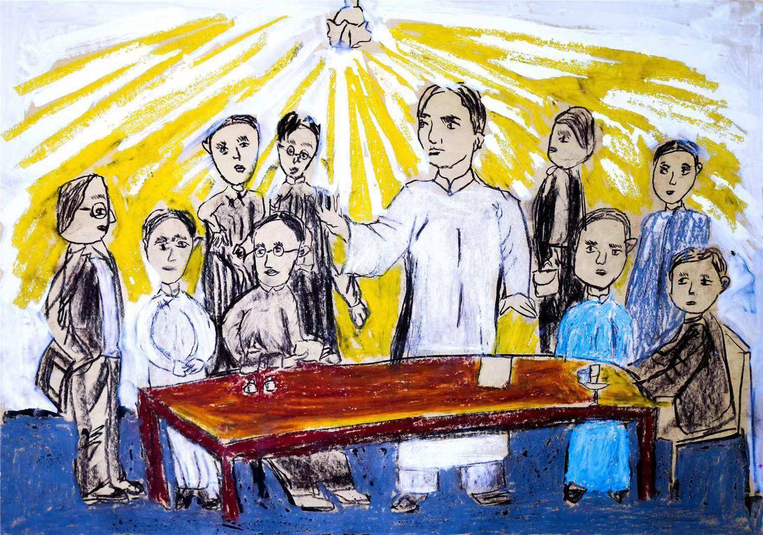 小手画出大世界!564幅少儿作品共绘新时代