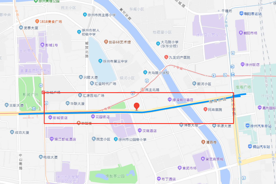 徐沛快速通道 线路图图片