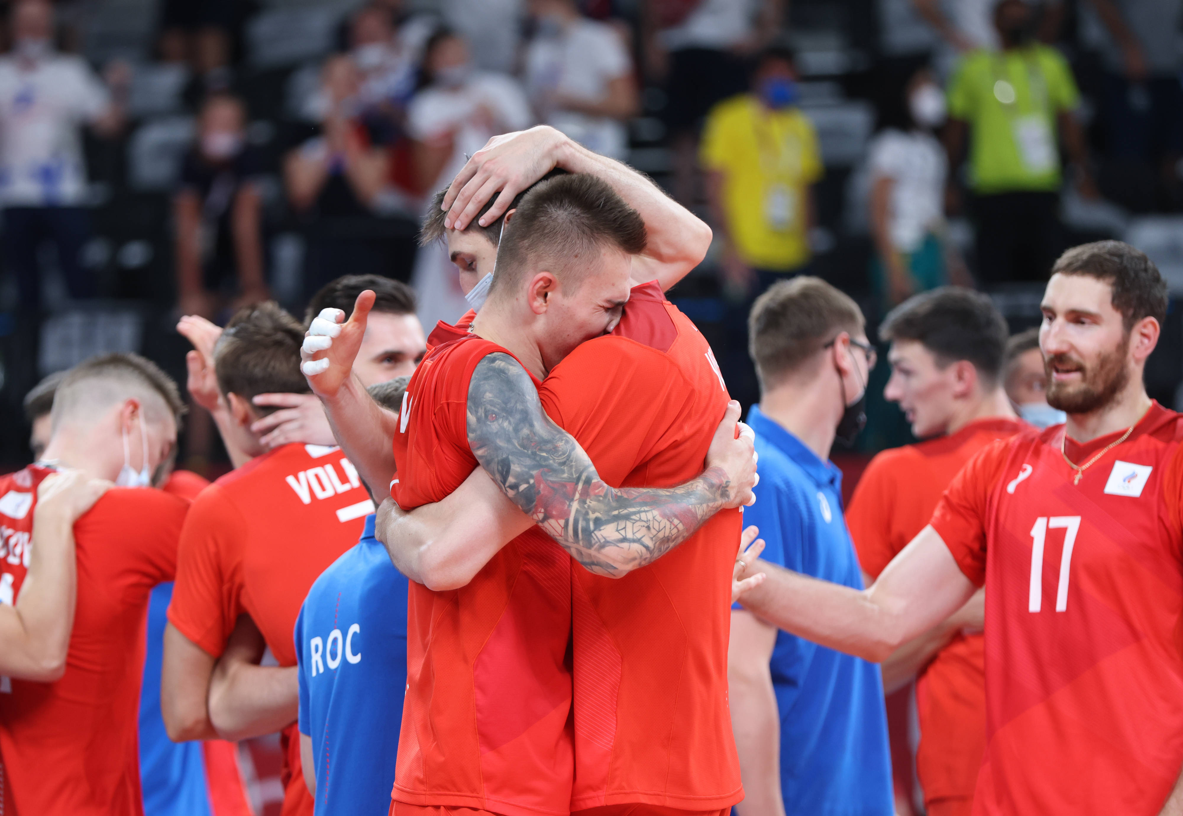 排球男排俄罗斯运动员晋级决赛