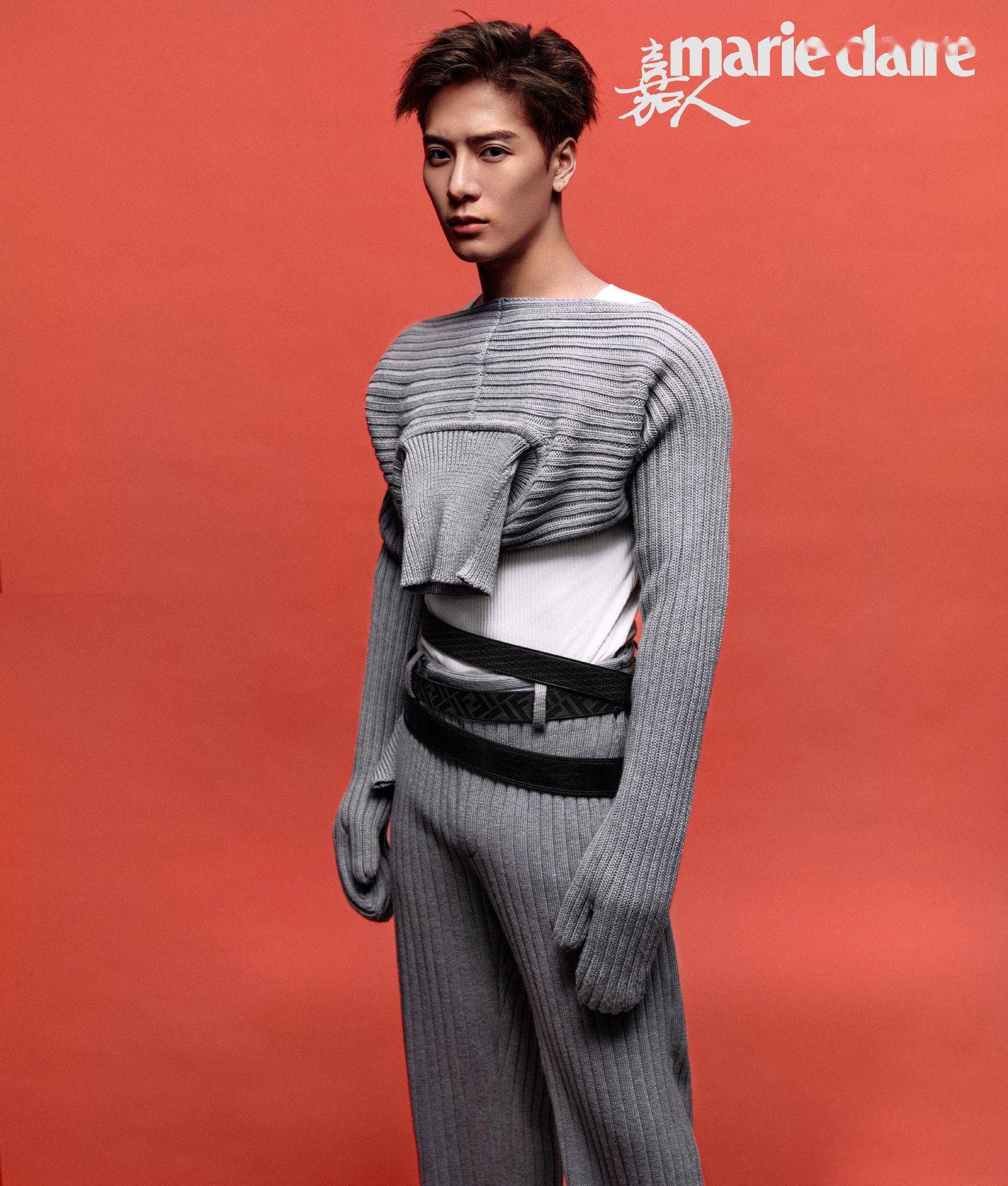 王嘉尔《marie claire》八月刊封面花絮照送达