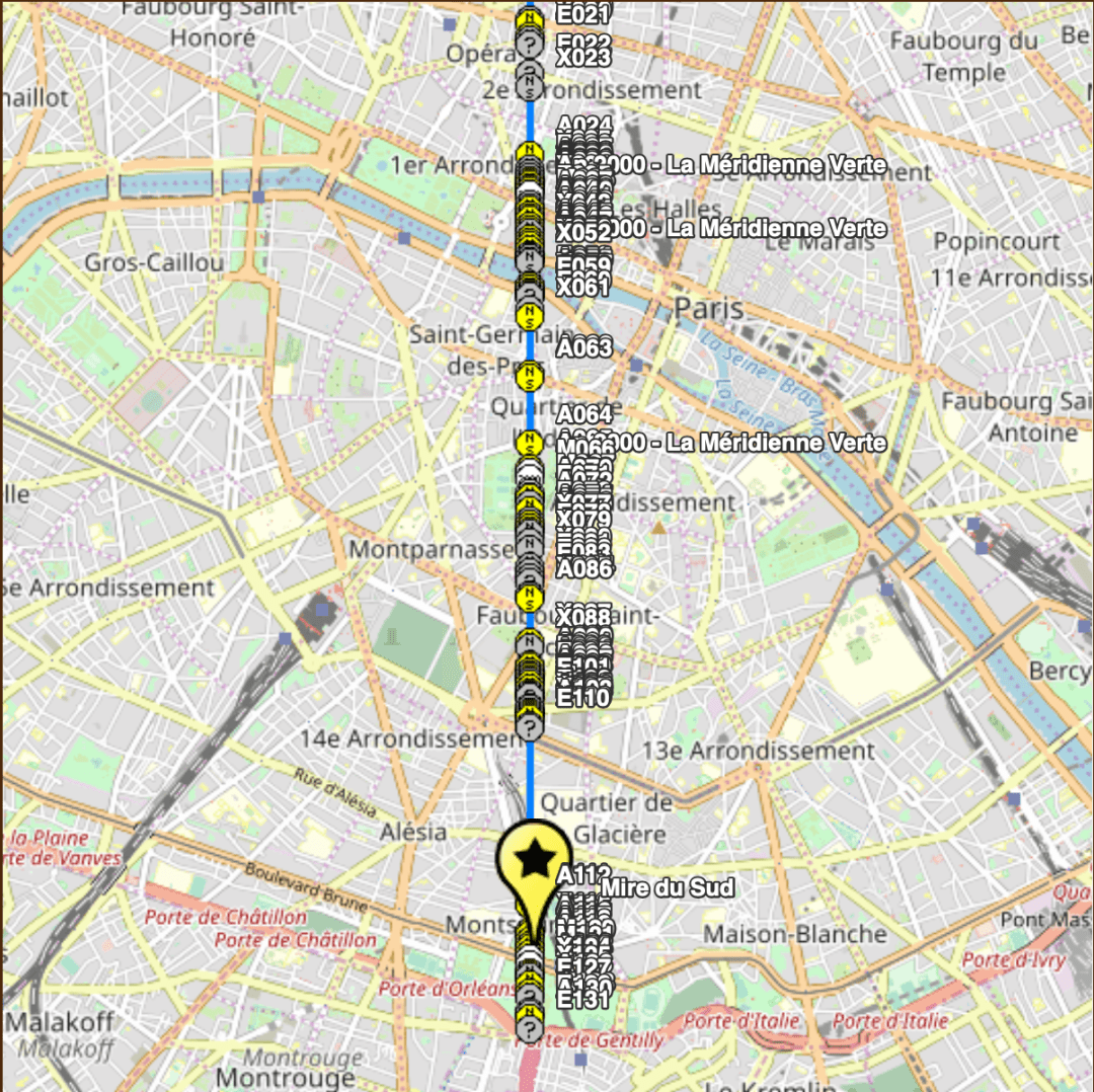 "隐秘打卡地":达芬奇密码"玫瑰线",地面浮现的"神秘黄铜牌"…_子午线
