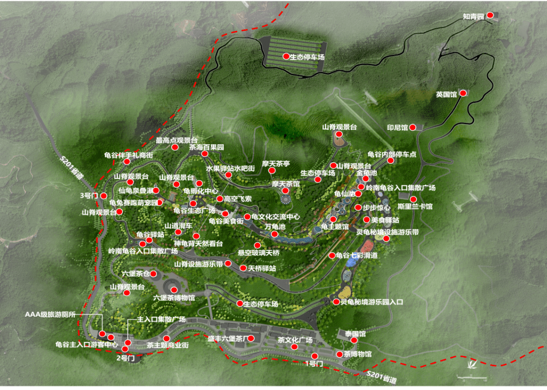 山不在高有龟则灵梧州将建设岭南龟谷