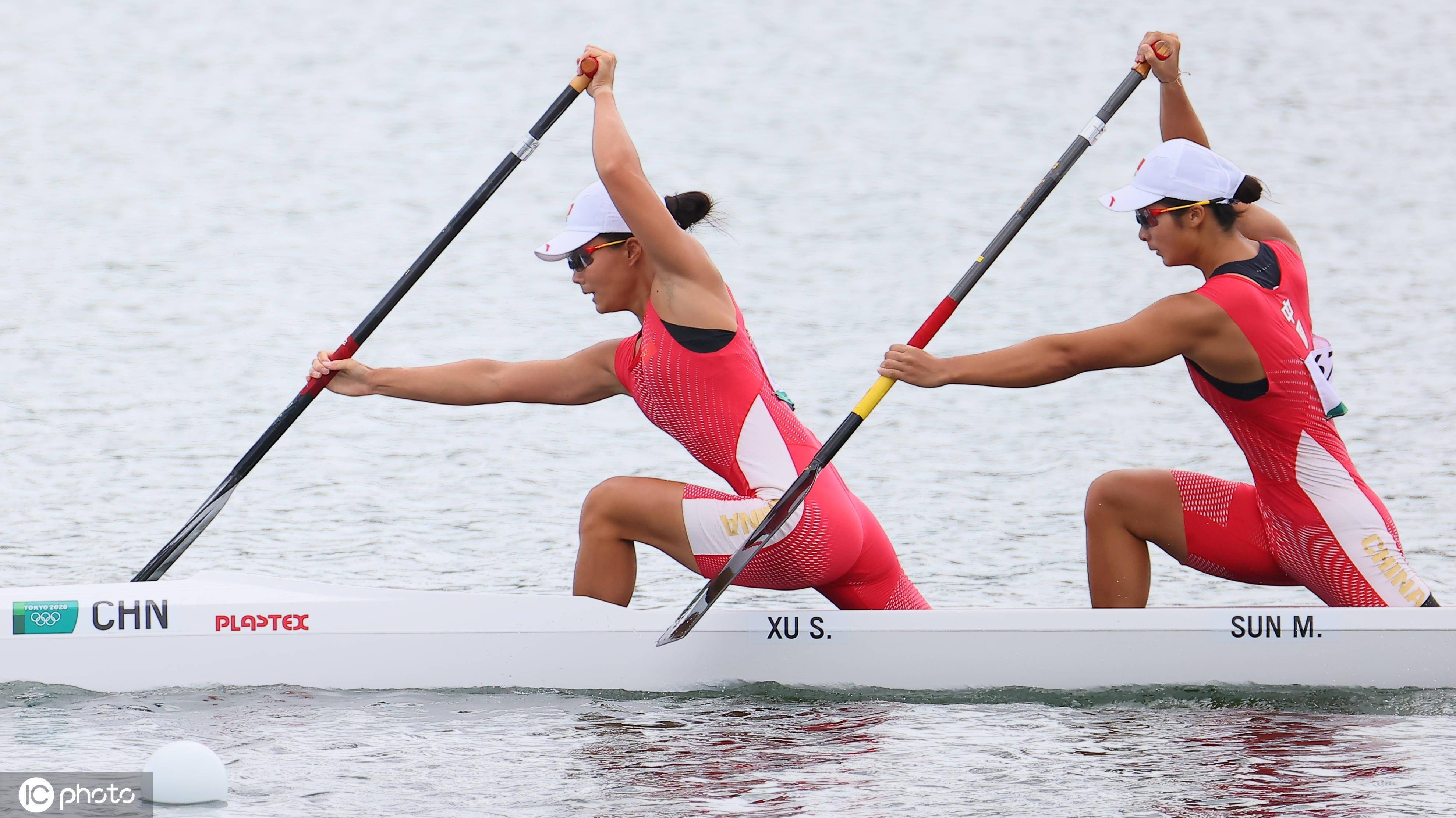 劈波斩浪孙梦雅徐诗晓夺女子双人划艇500米冠军第37金来了