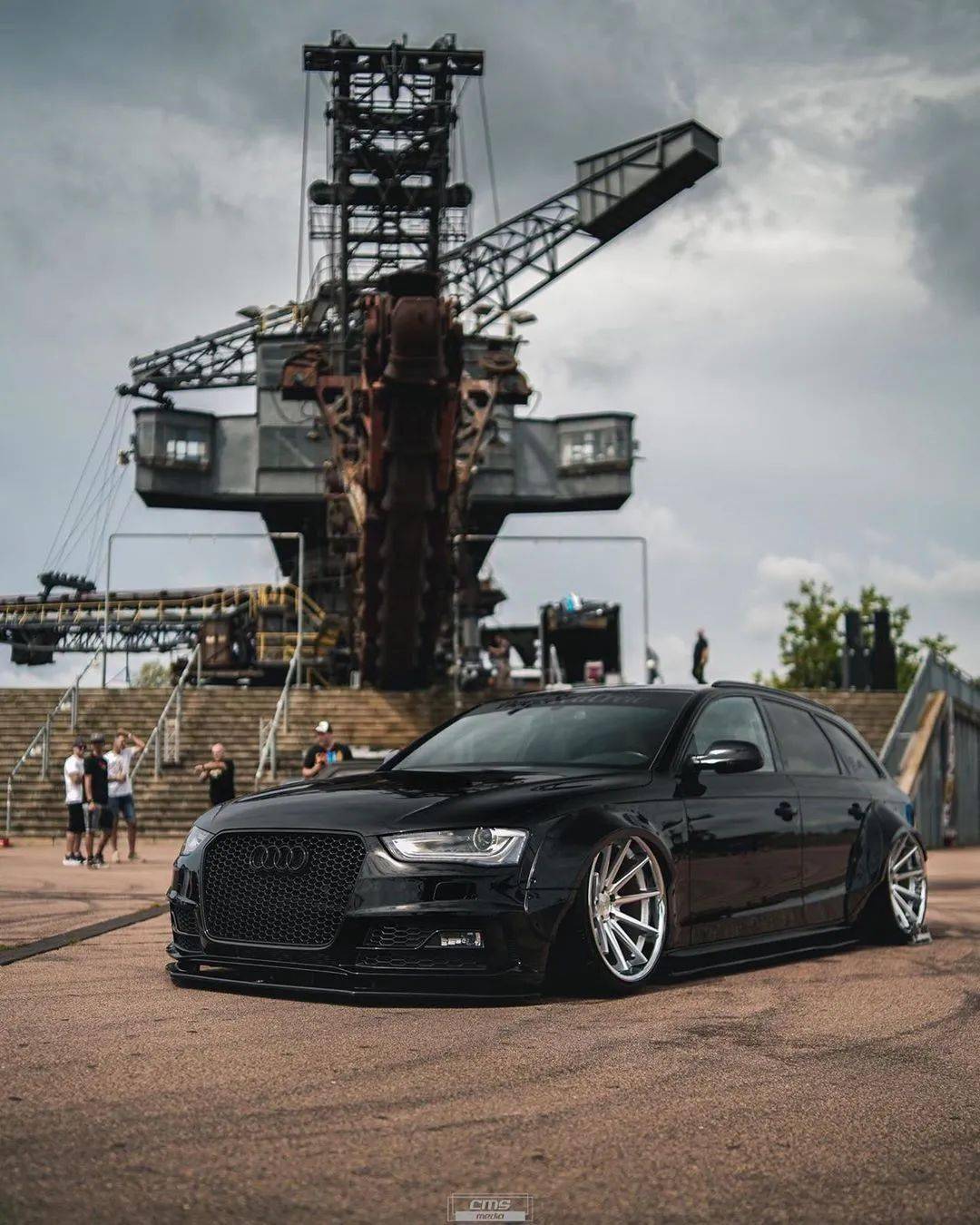 奥迪a4instagram改装集