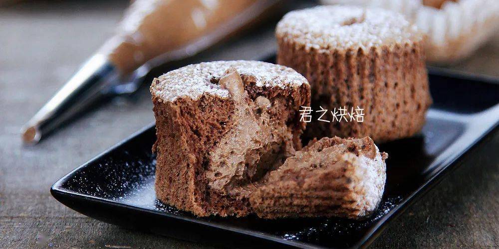 比冰淇淋還好吃！超柔滑巧克力戚風蛋糕 熱愛美食 第7张
