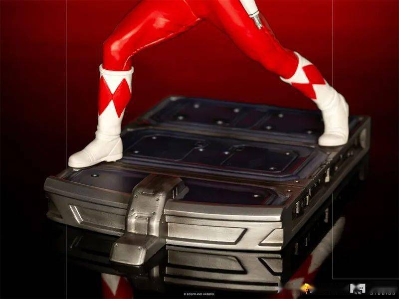 ironstudiosbdsartscale金刚战士红黑蓝黄粉红战士110比例雕像