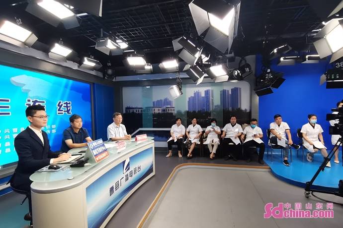 曹县中医院专家坐客曹县广播电视台《民生连线》栏目