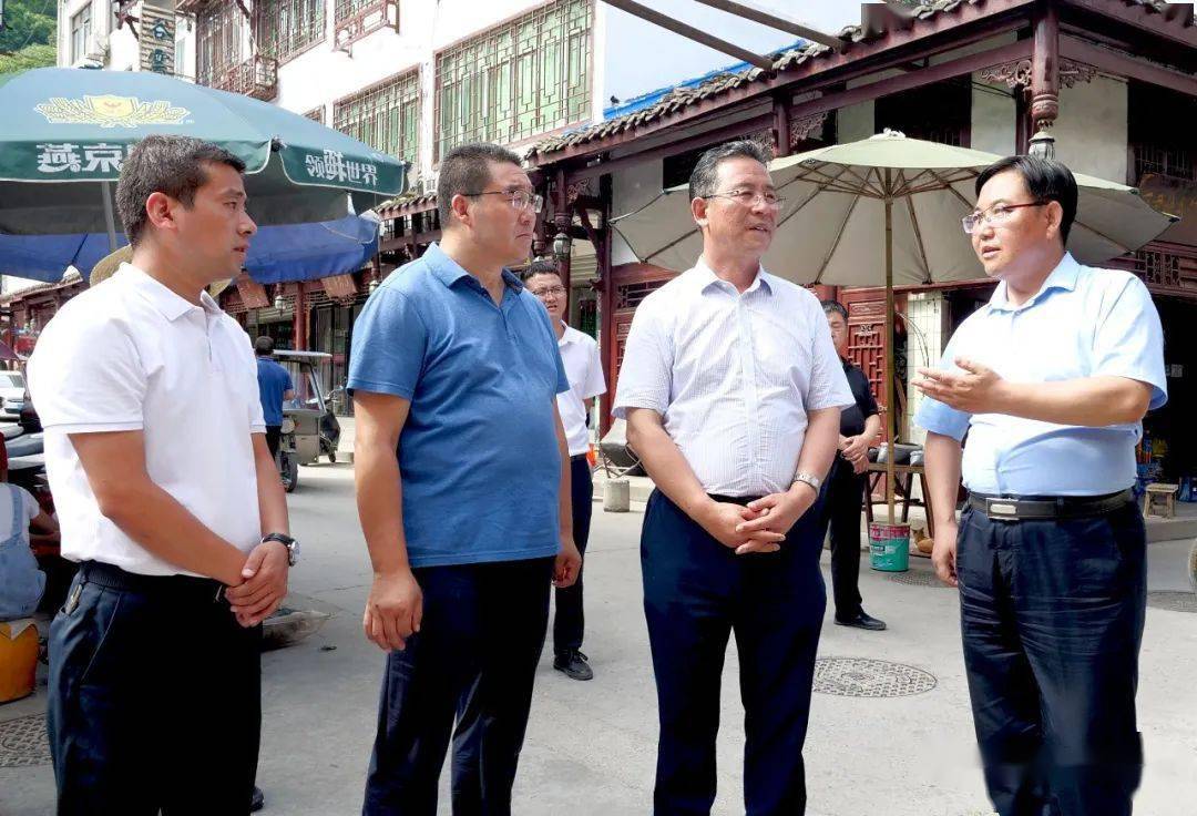 文元旦李彦平在碧口镇中庙镇检查指导当前重点工作