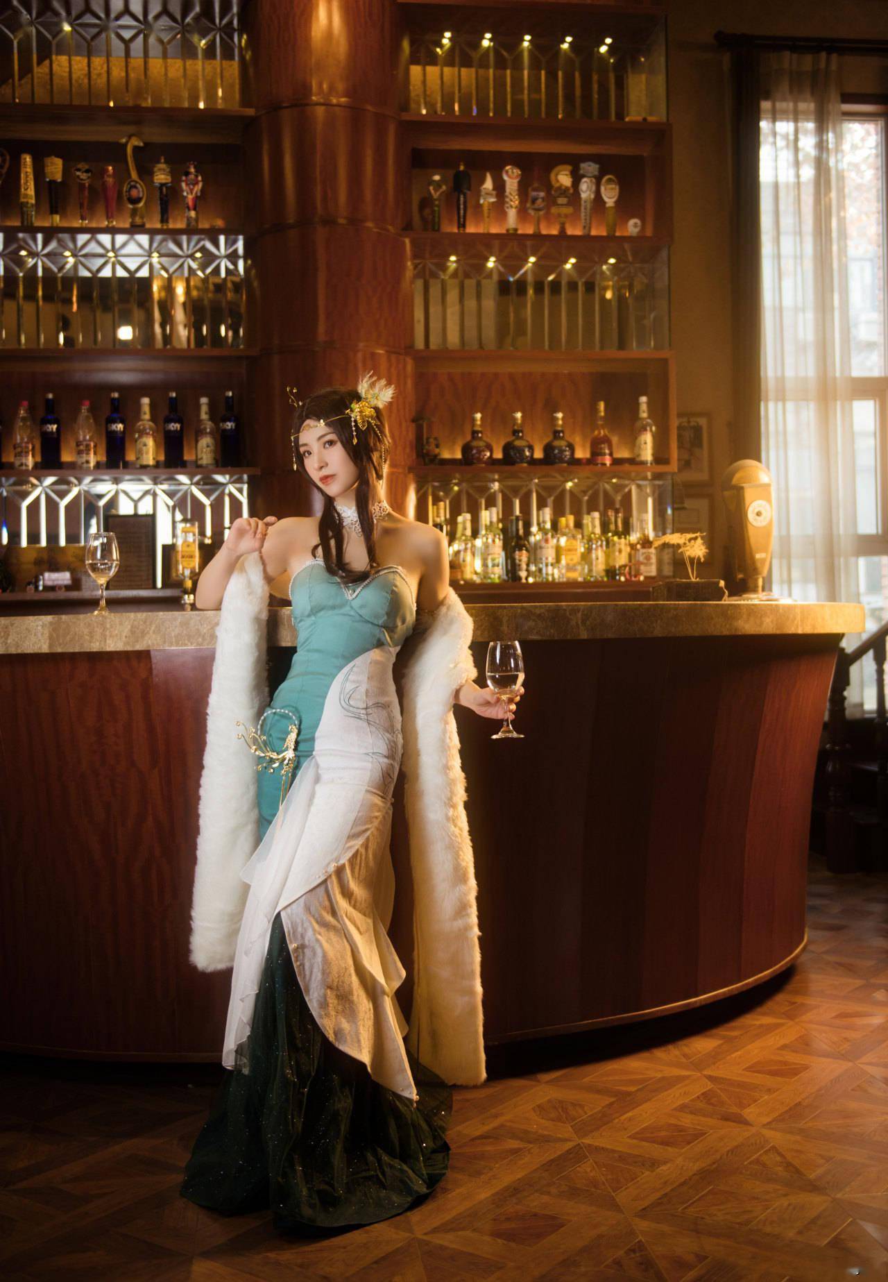 王者荣耀虞姬王者晚宴cosplay