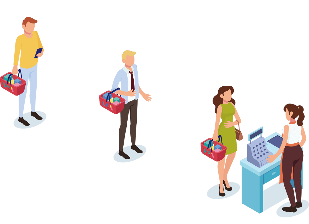 公众日常防疫指引——农贸市场篇_顾客