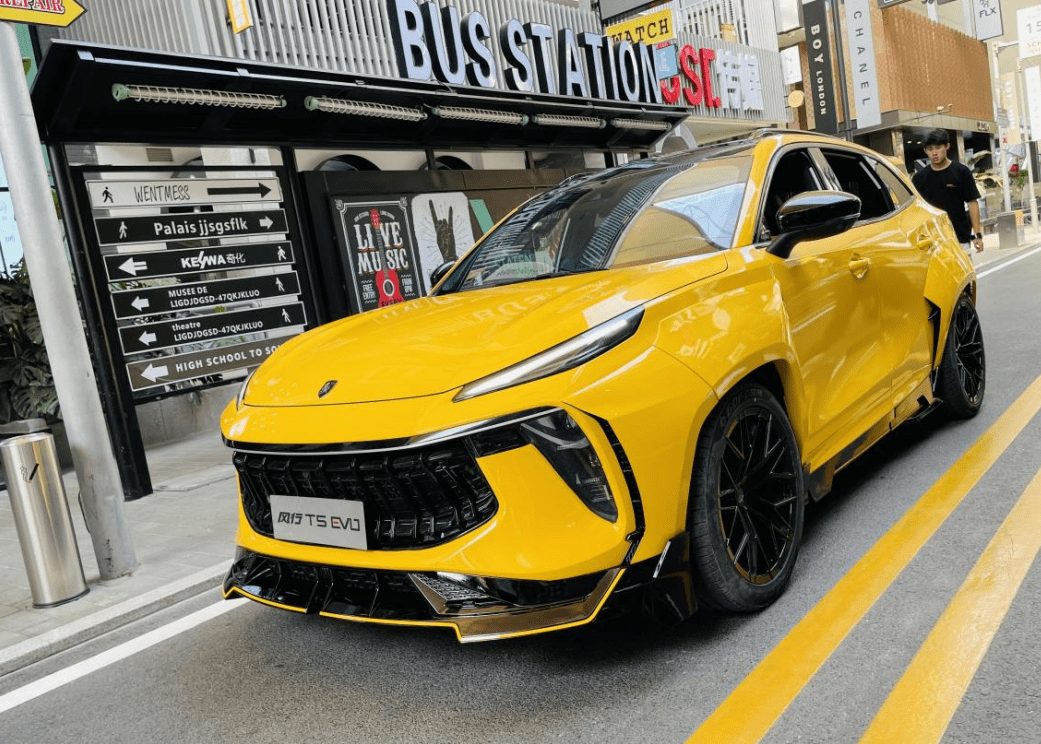 风行t5evo热浪版震撼亮相硬核改装将潮酷进行到底