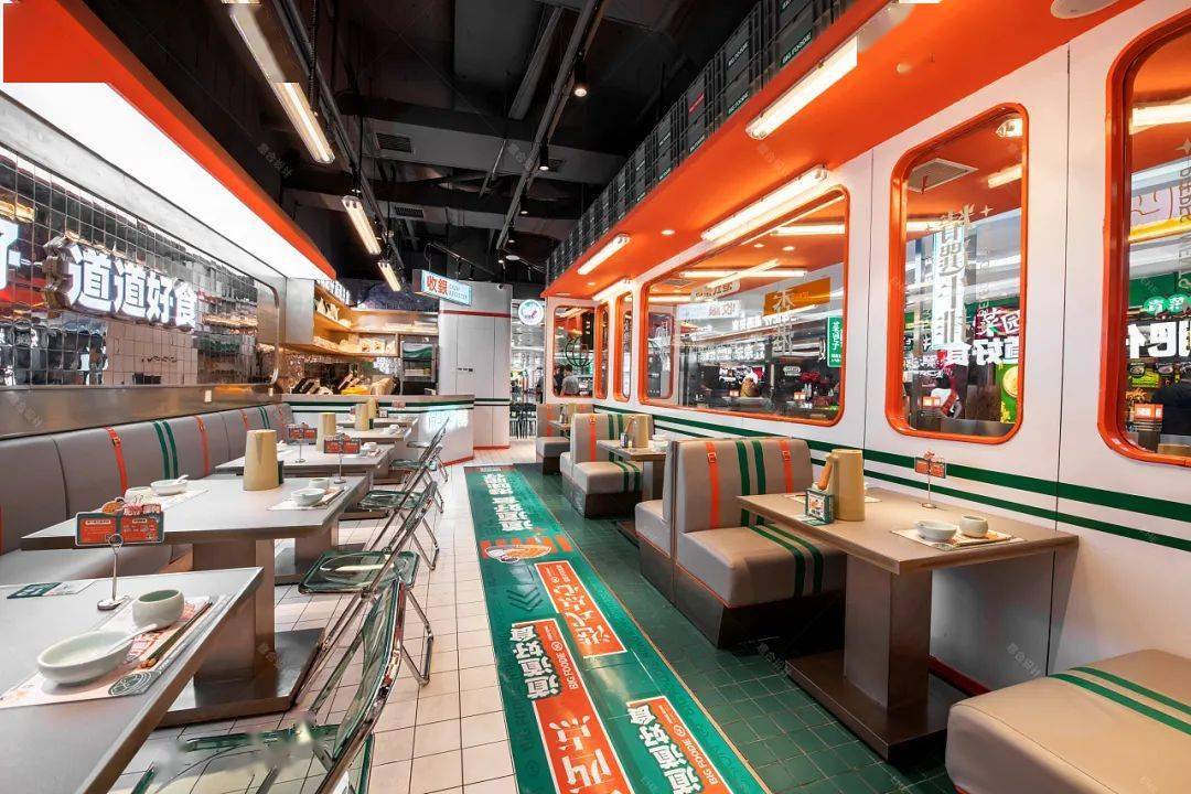 一绿到底的港式茶餐厅设计告诉你品牌调性如何贯彻