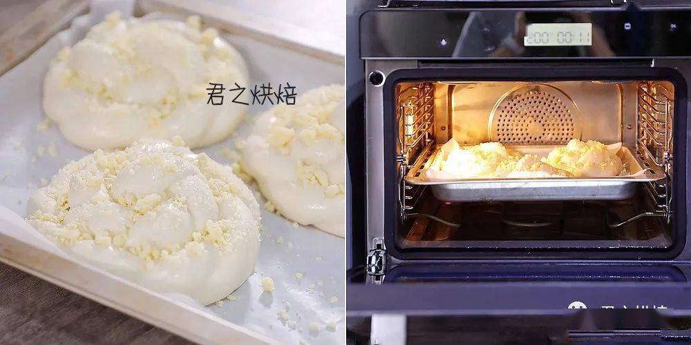 一看就好吃的芝士軟歐包 熱愛美食 第11张