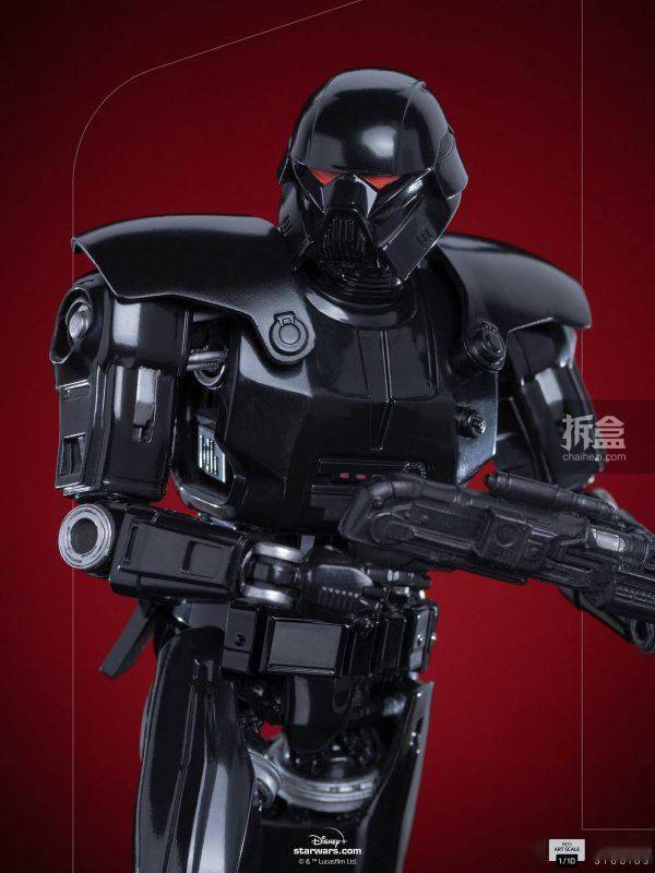 ironstudios110星战剧集曼达洛人帝国冲锋队精锐死亡士兵雕像