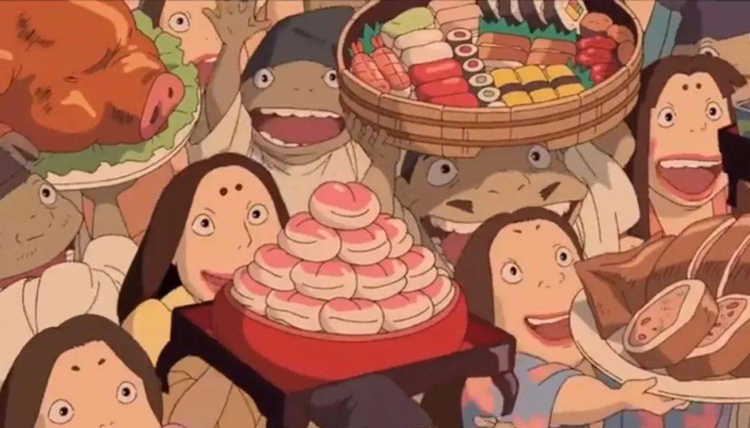 宫崎骏动画里的美食图片