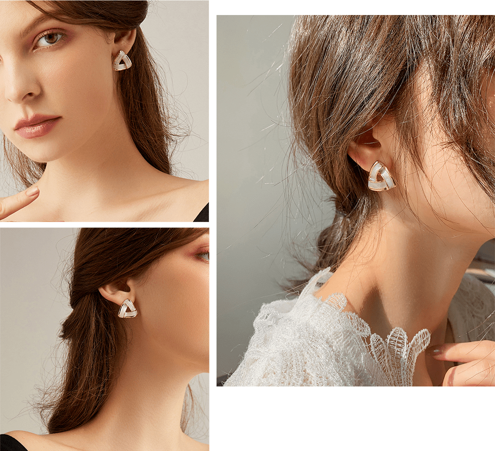 7种风格的精致耳钉,美到炸街!_耳环