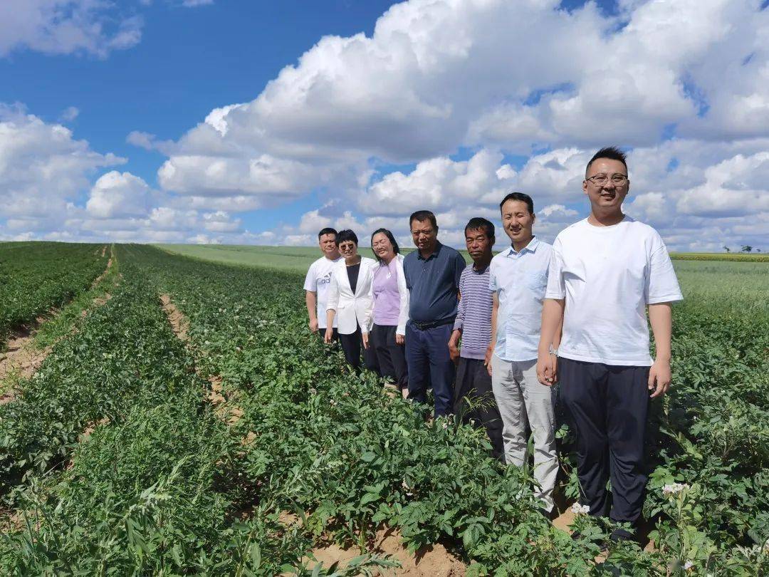 湖北农谷实业集团公司副总经理夏加林带队赴内蒙古金豆农业科技有限