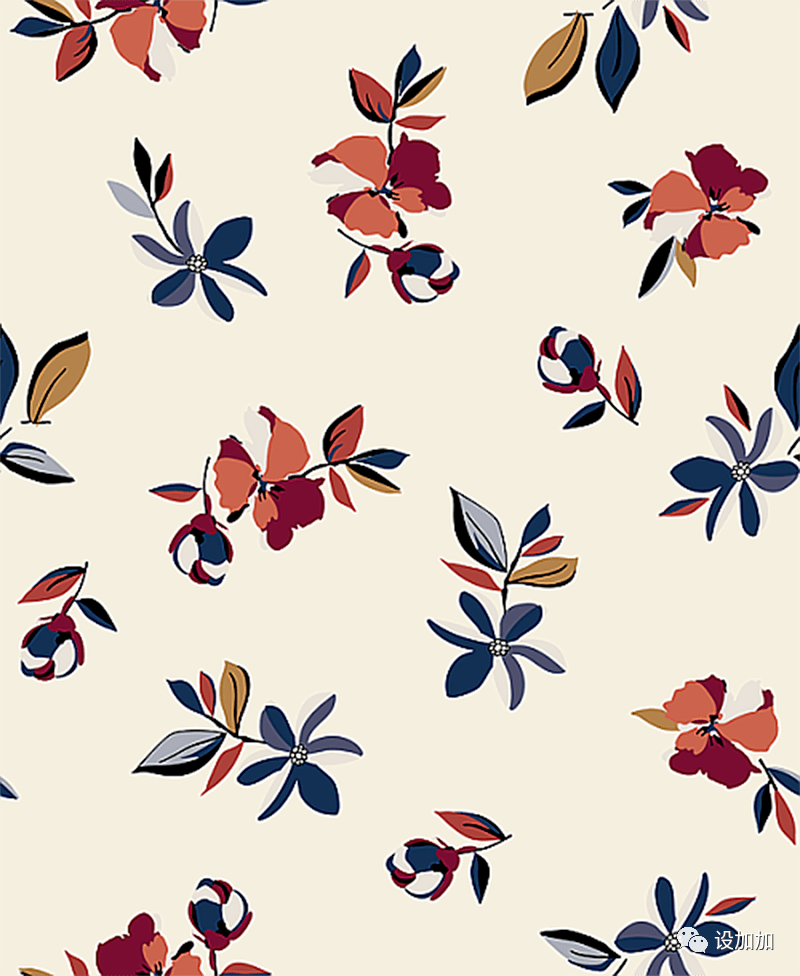 套装|设计图案丨夏季印花 四方连续