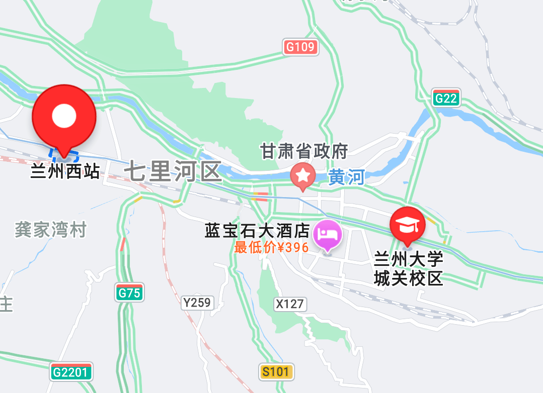 兰州市602路线路图图片