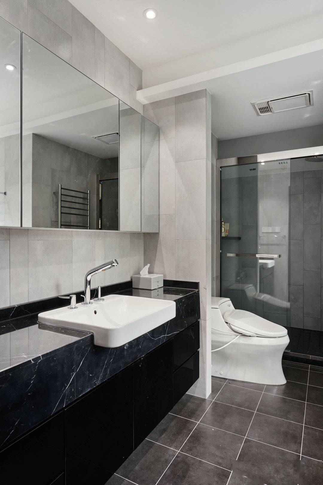 石材家装 | 灰白大理石的品位格调