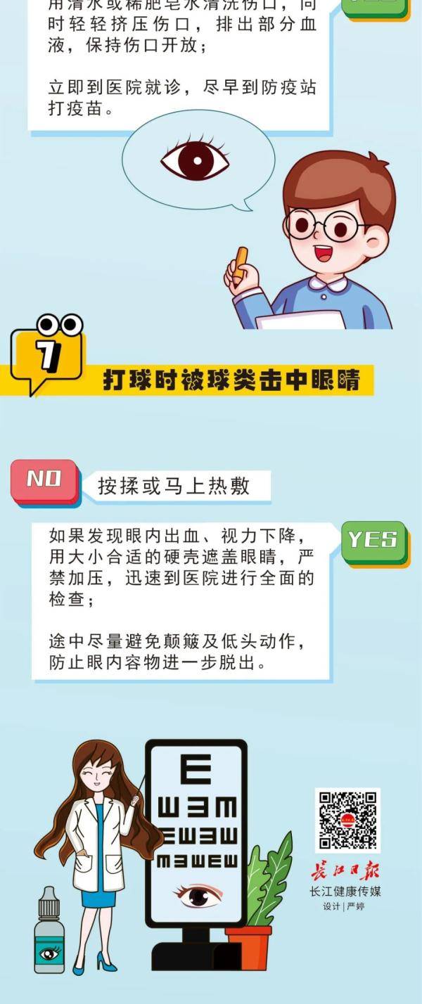 消毒水|8岁女孩被喷泉水柱击伤，视力降到0.08，提醒：意外伤眼这样做