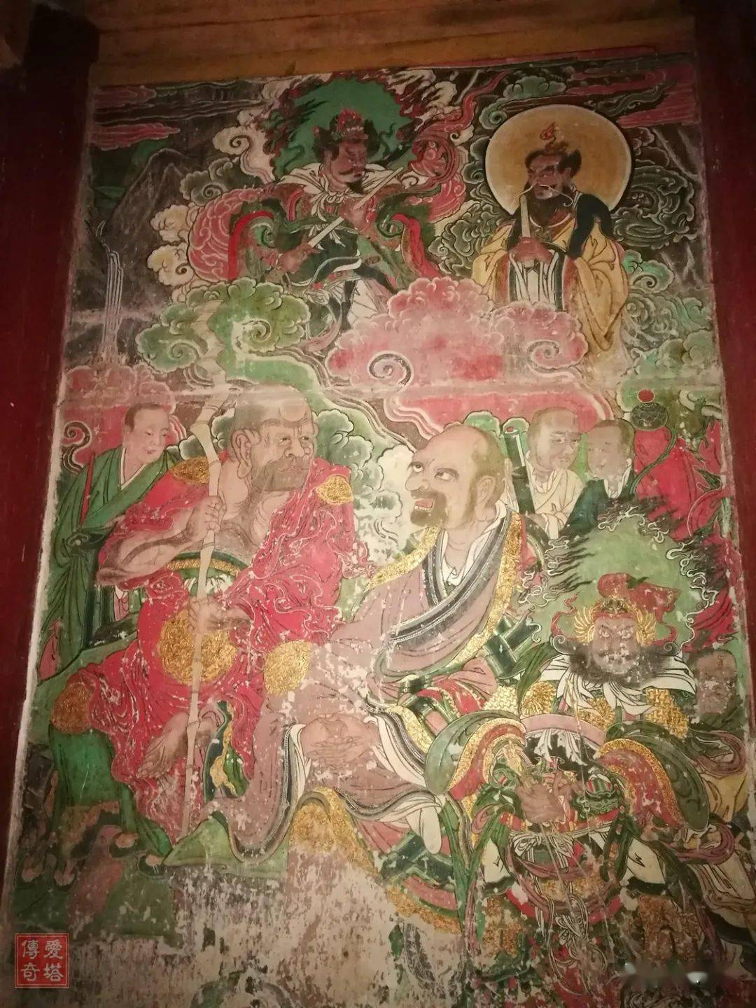 四川蓬溪宝梵寺壁画