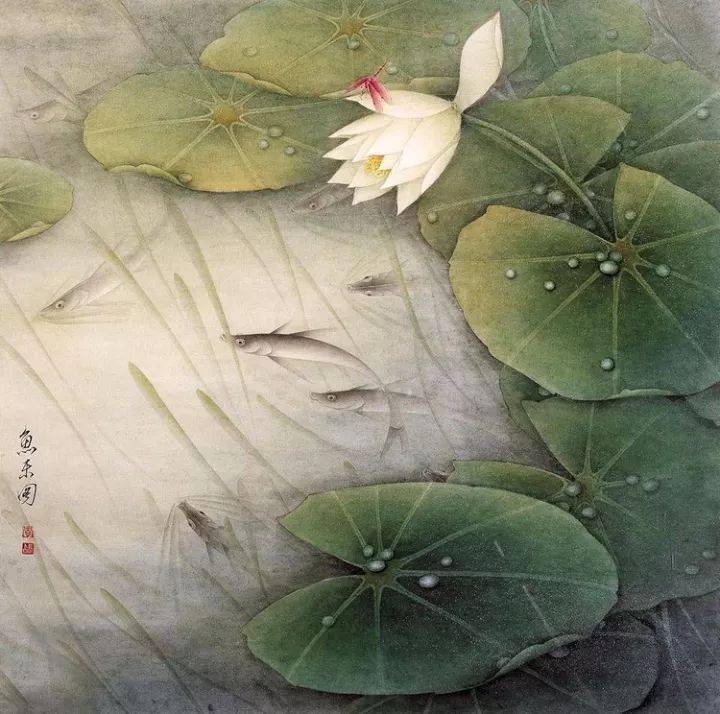 李长白现代工笔画作品102图爱不释手