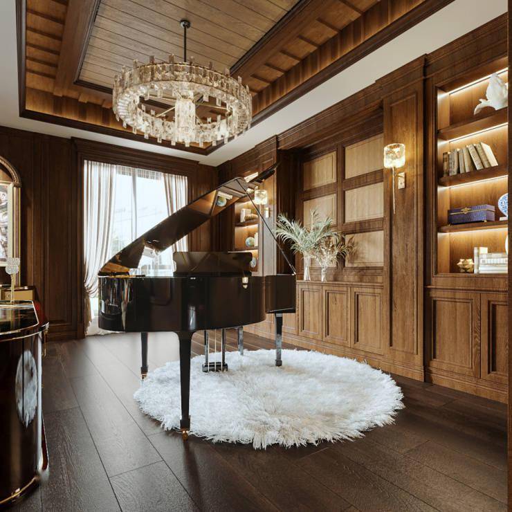 资深设计师王海东混搭风独栋别墅兼容并蓄雅墅美宅