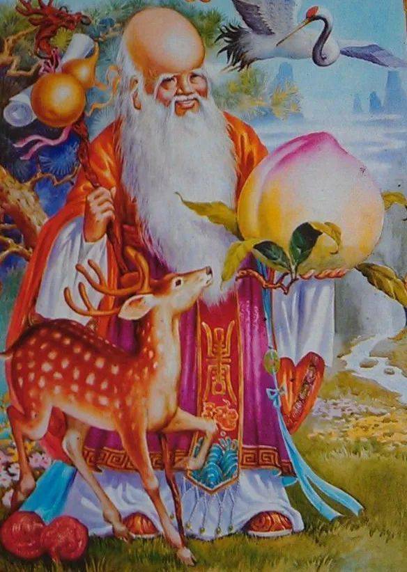 送您幸福长寿图