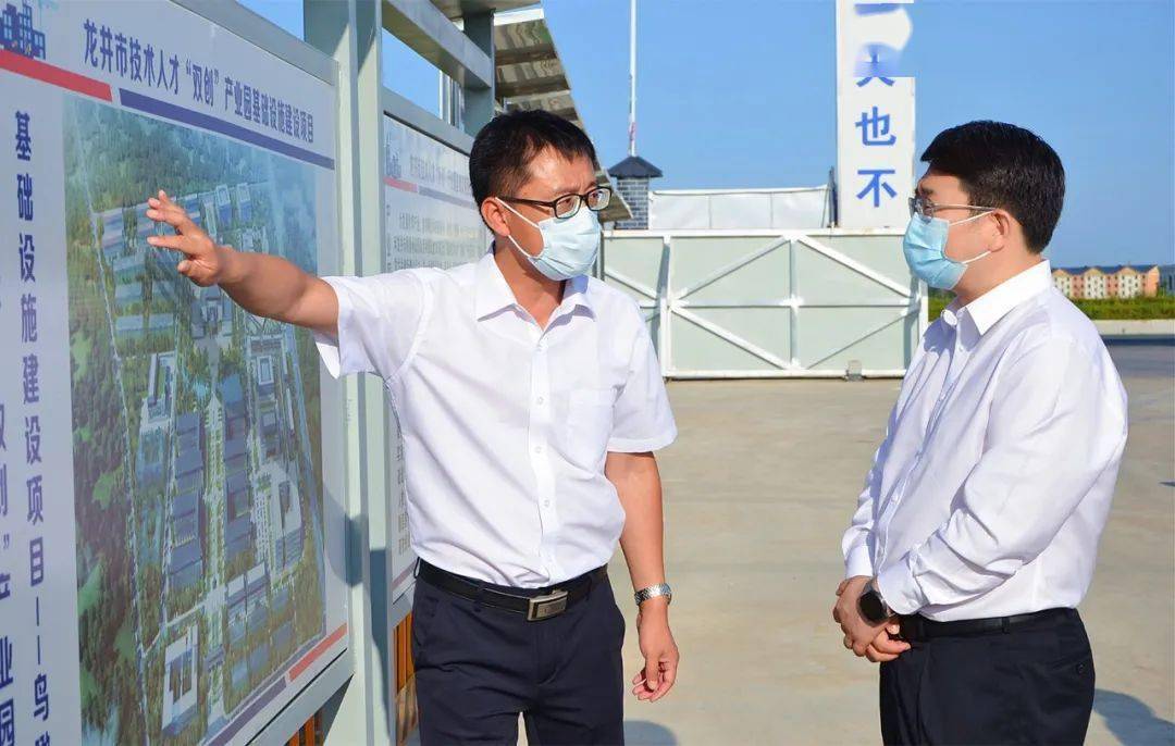 【要闻】朴君峰调研全市重点项目建设情况_龙井市